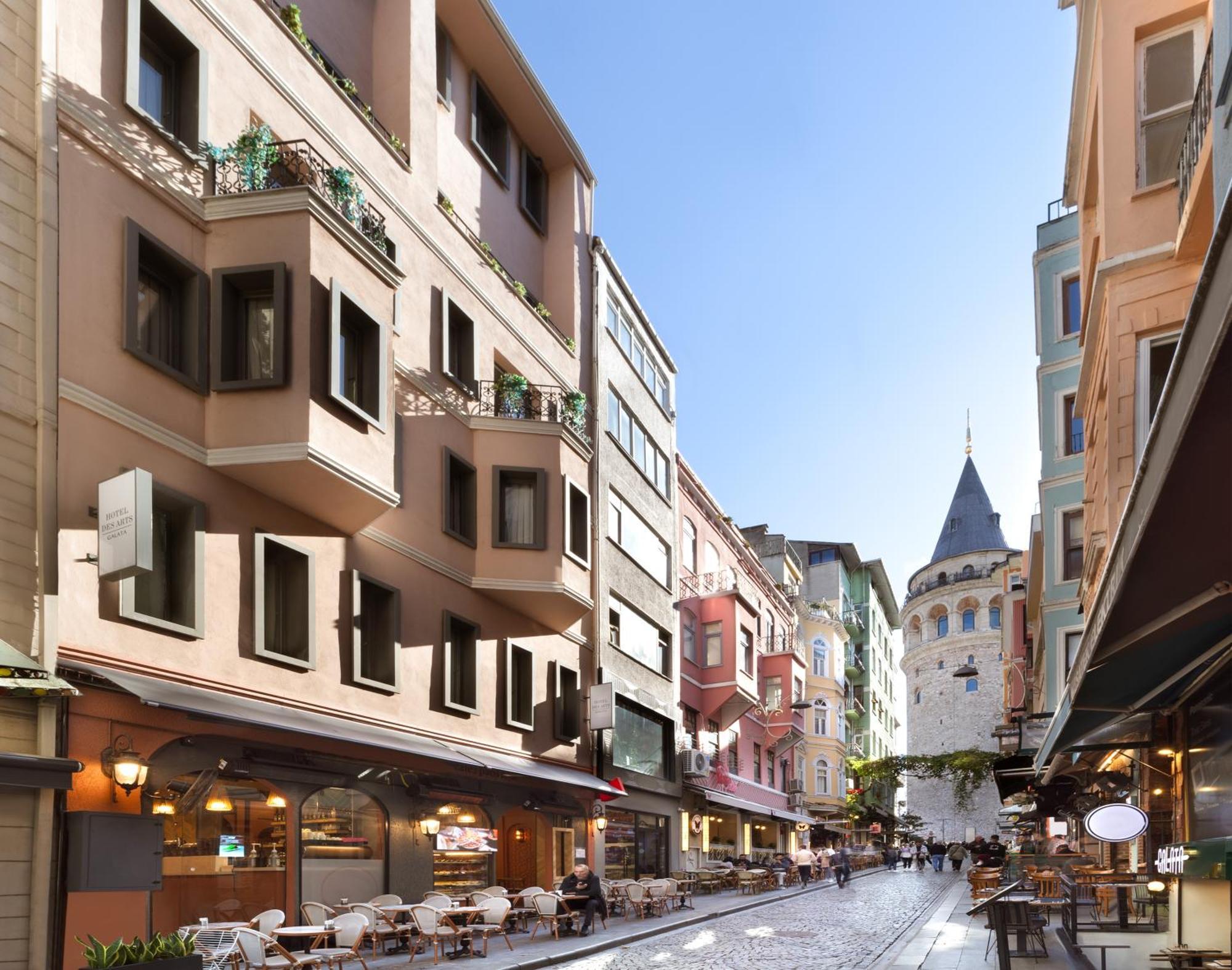 Hotel Des Arts Galata Istanbul Exteriör bild